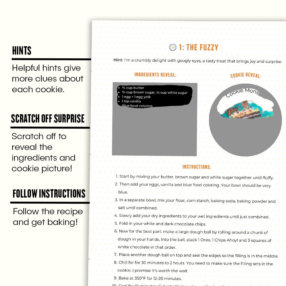 The Cookie Bucket List